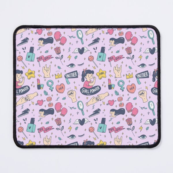 Item preview,  Cute And Empowering Girl Power Feminism Pattern 01 designed and sold by emmjott.