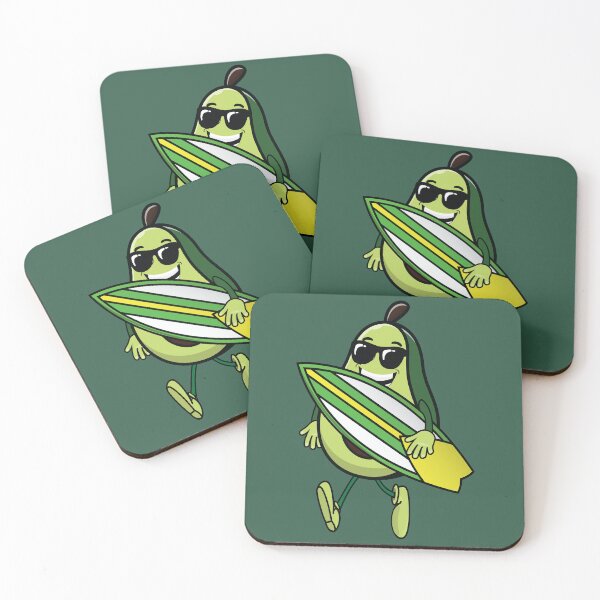 Item preview, Funny Avocado surfing at the beach  designed and sold by Donutlovers.