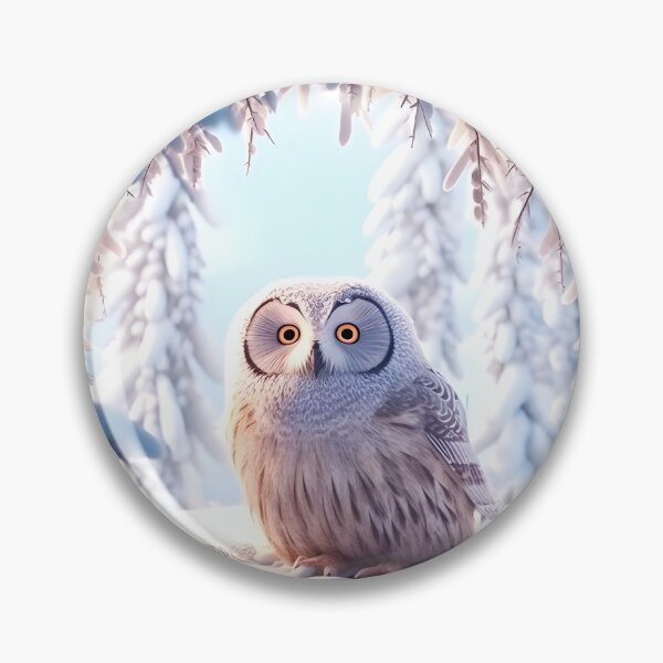 Item preview, Snowy Owl in the Winter designed and sold by NRGArtwork.