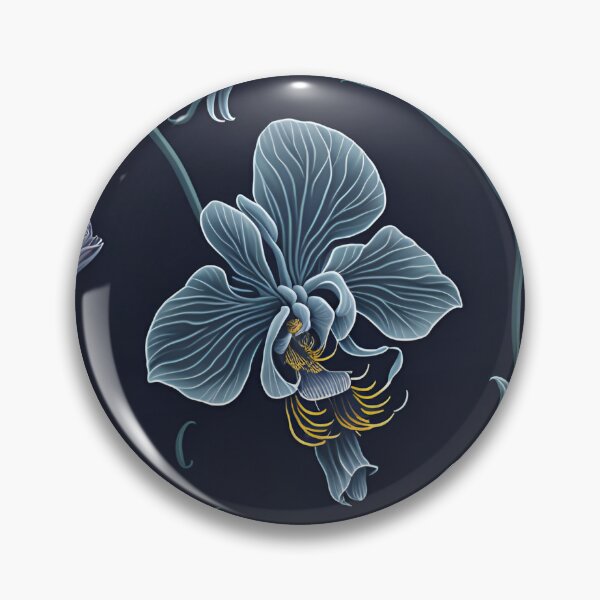 Item preview, Blue and Yellow Color Flowers Pattern designed and sold by DesignCentrum.