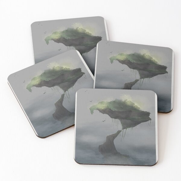 Item preview, magical floating island designed and sold by Ithiliana-art.