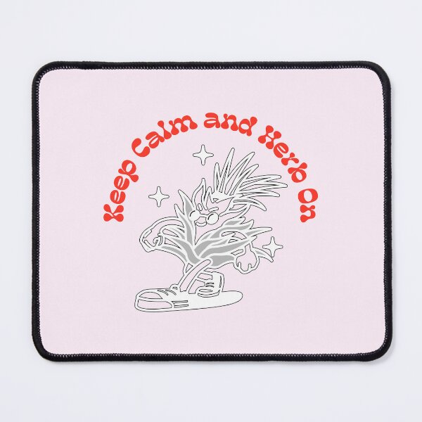 Item preview, Funny Keep Calm and Herb On for a Gardening Botanical Lover  designed and sold by Winter--Flowers.