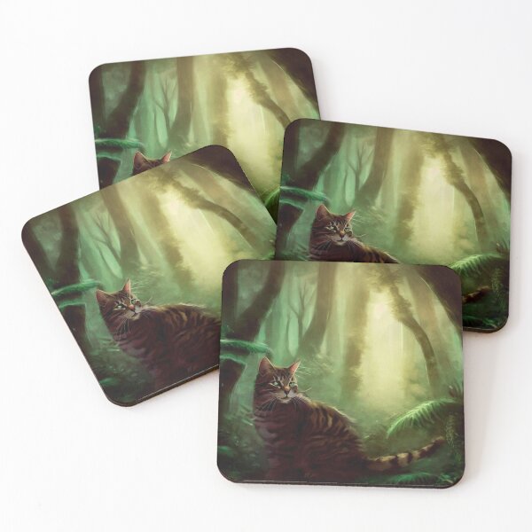 Item preview, Cat in a forest digital art designed and sold by MantasDesign17.