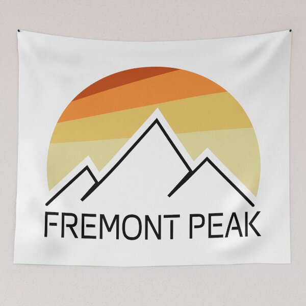 Item preview, Fremont Peak Wyoming Retro designed and sold by Esskay Designs.