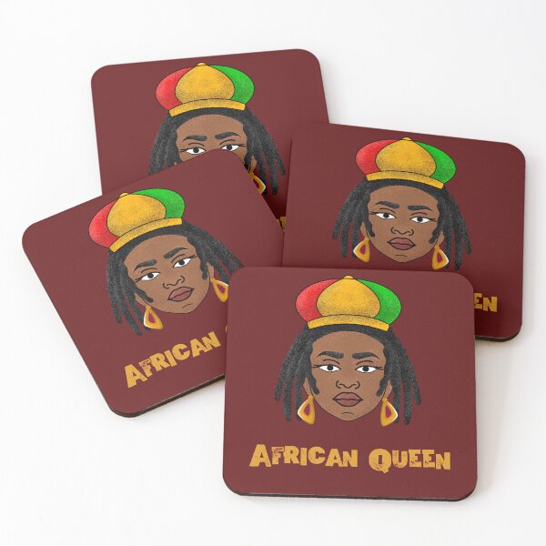 Item preview, African Queen. Proud Black Woman Rasta designed and sold by Rebel-Design.
