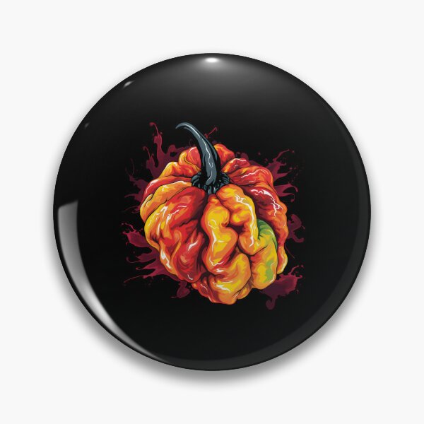 Item preview, Carolina Reaper Hot Pepper Chili Head Funny Food Spicy Lover designed and sold by farhanhafeez.