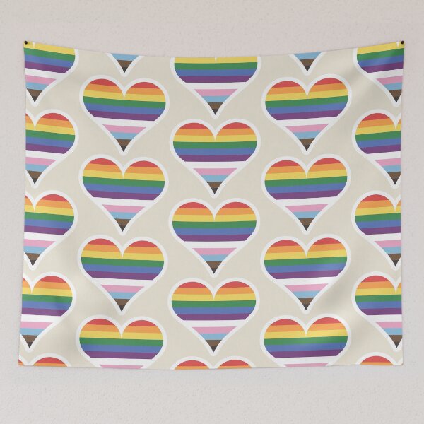 Item preview, Pride love heart designed and sold by Pia Kolle.