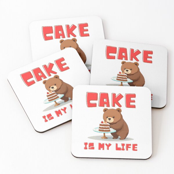 Item preview, Cake eating Bear designed and sold by RossoCorsa250.