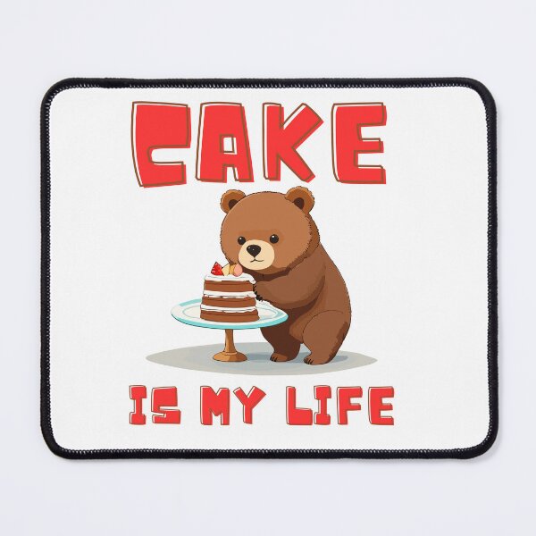 Item preview, Cake eating Bear designed and sold by RossoCorsa250.