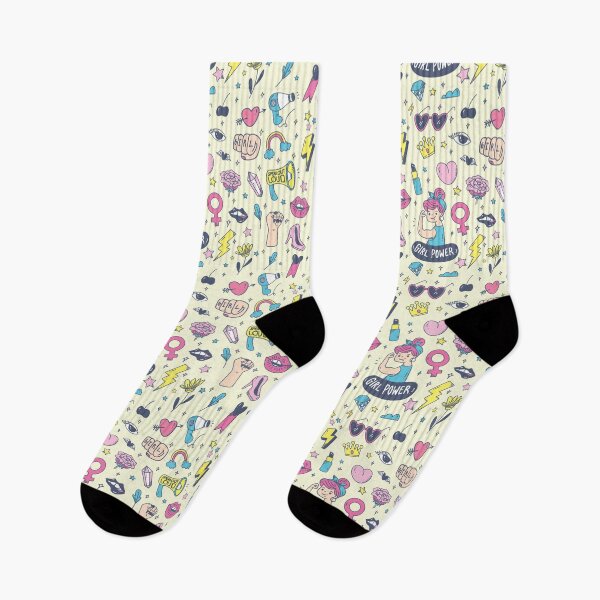 Item preview, Cute And Empowering Girl Power Feminism Pattern 02 designed and sold by emmjott.
