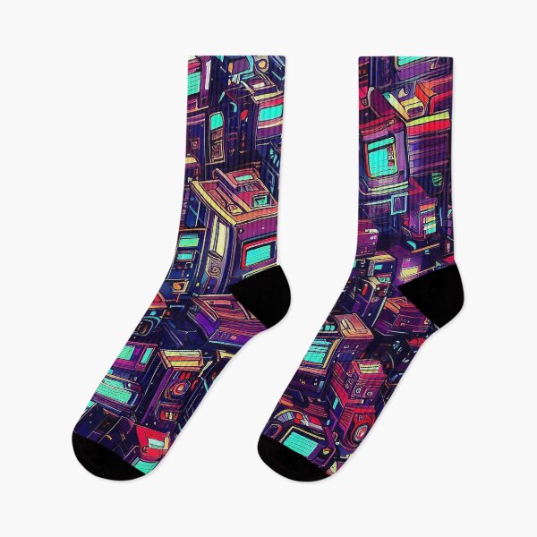 Item preview, Retro gaming machines pattern designed and sold by TomFrontierArt.