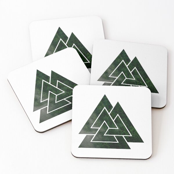 Item preview, Valknut symbol forest designed and sold by Tabascol.