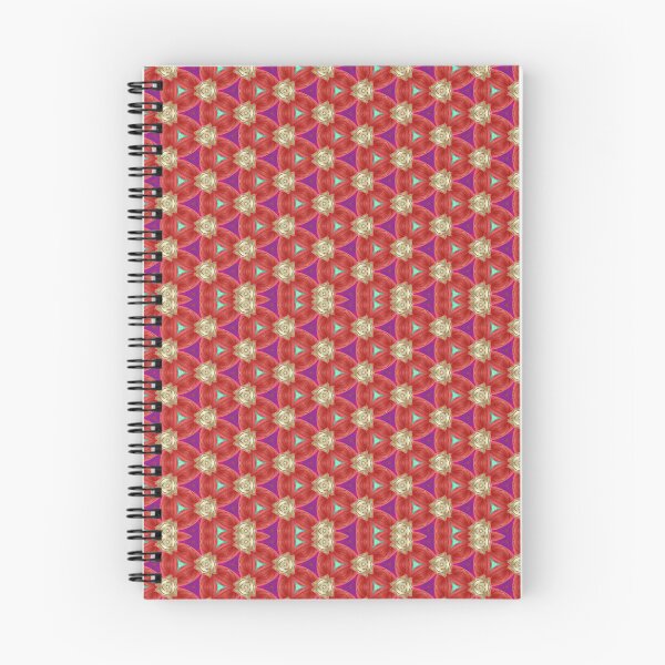 Aperçu de l'œuvre motif pyramide rouge et violet créée et vendue par nur ilmi.
