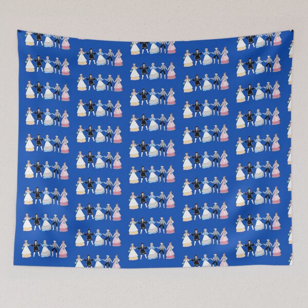 Item preview, Farandole of newlyweds from various regions of France designed and sold by Catherine Debusne.