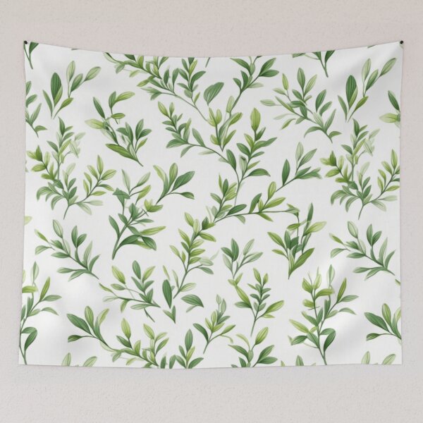 Item preview,   "Eternal Beauty: The Charm of Evergreen Asian Branches" designed and sold by SBD-Shop.