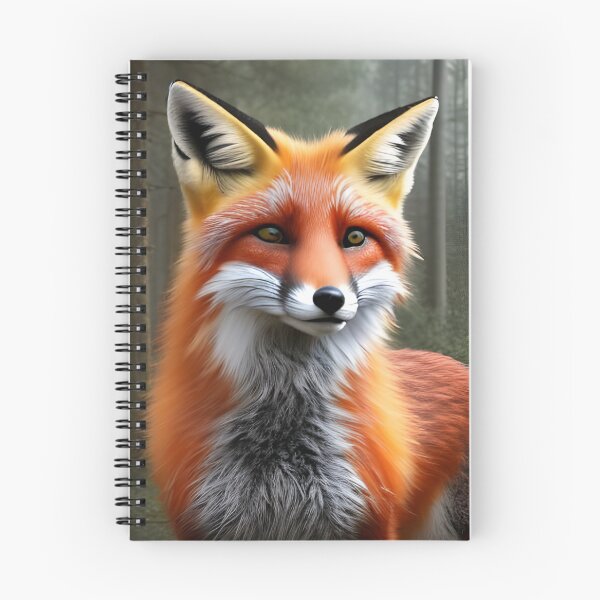 Aperçu de l'œuvre Le renard nocturne créée et vendue par Ink Art Design.