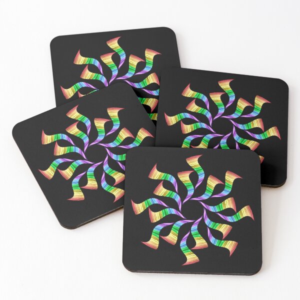Item preview, rainbow star designed and sold by Meo Design.