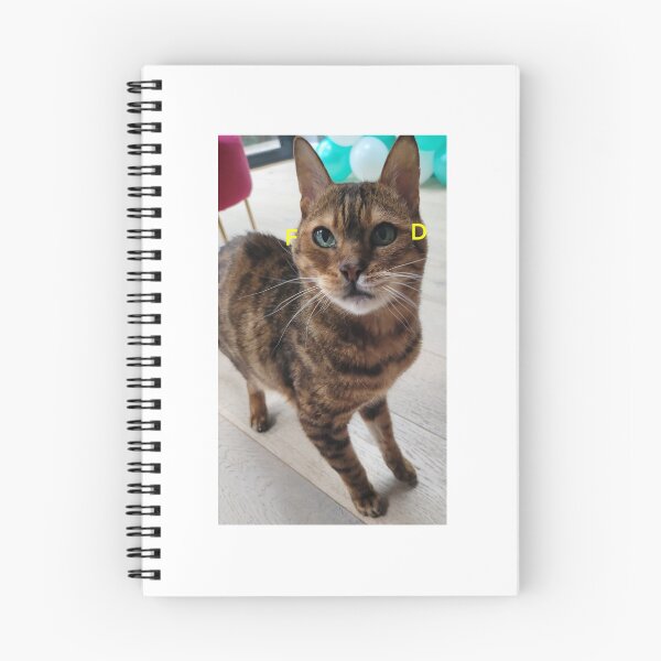 Item preview, Cat With FOOD Eyes. designed and sold by Scarlett Miller.