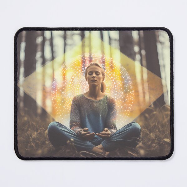 Item preview, Embracing Inner Peace Amidst In Nature - Mandala Yoga designed and sold by Art Happens.