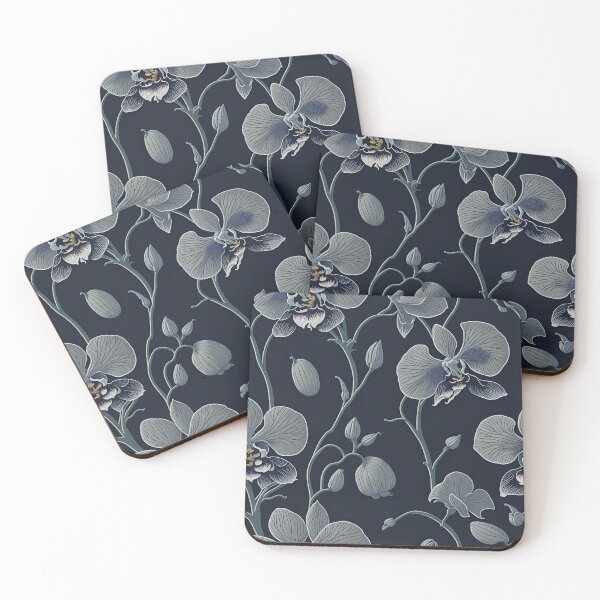 Item preview, White Color Floral Pattern designed and sold by DesignCentrum.