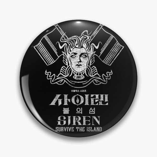 Item preview, Siren Survive The Island White ink designed and sold by HexOne.