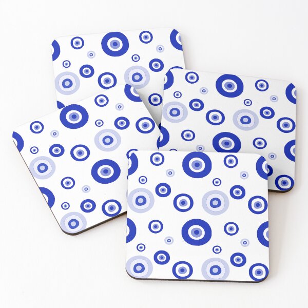 Item preview, Blue Evil Eye Protection pattern  designed and sold by Krissys-Art.