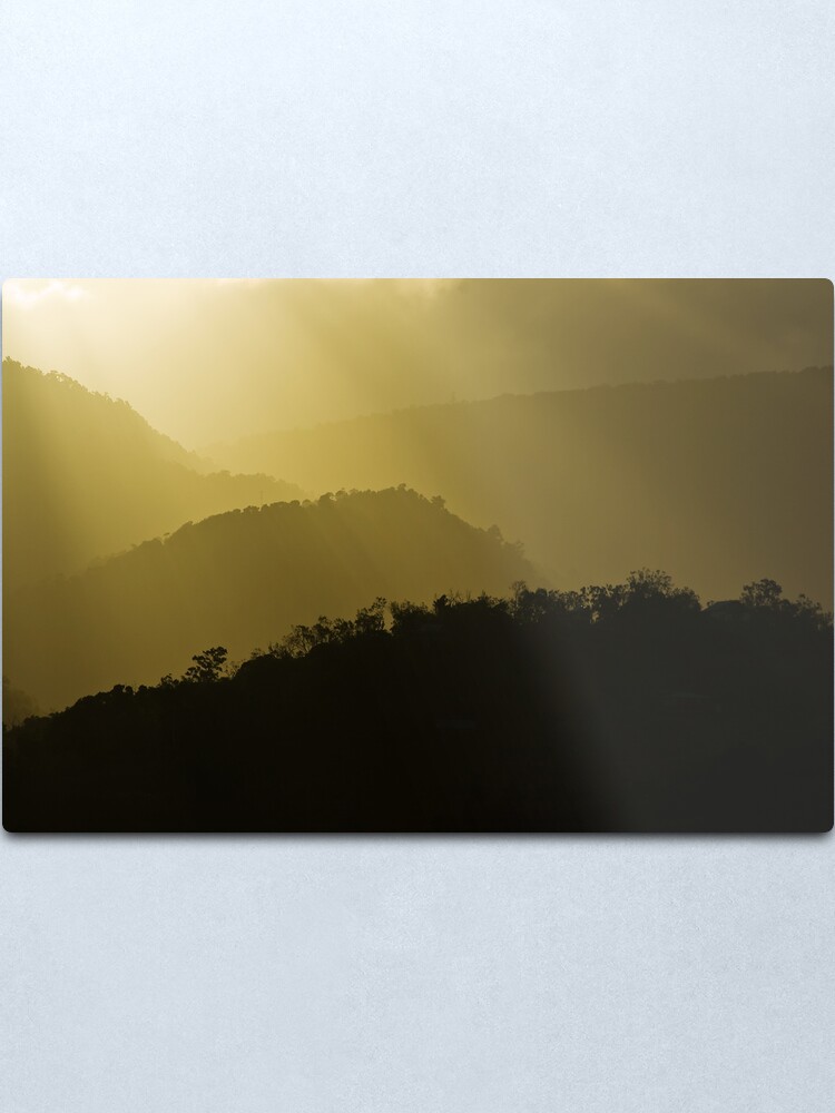 Alternate view of Sunset over Cannonvalley Metal Print