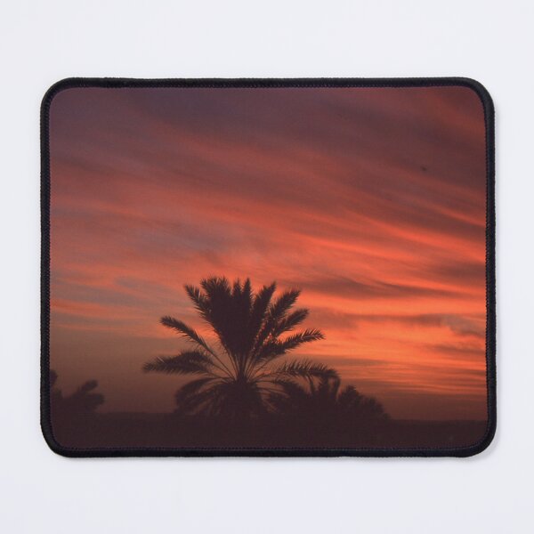 Item preview, Palm trees at sunset, Siwa Oasis, Egypt  designed and sold by EgyptOasisLove.