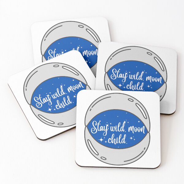 Item preview, Stay Wild Moon child Round Two Moon  designed and sold by Lov Verman.