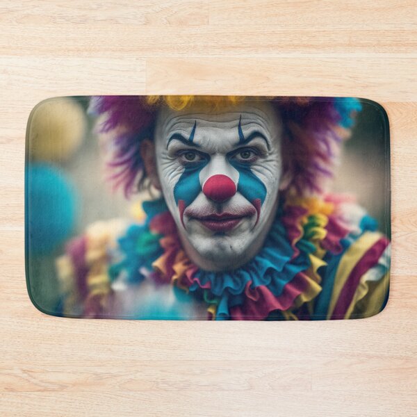 Item preview, FJP0017 - Portrait of a Colorful Clown designed and sold by Futuriddle.