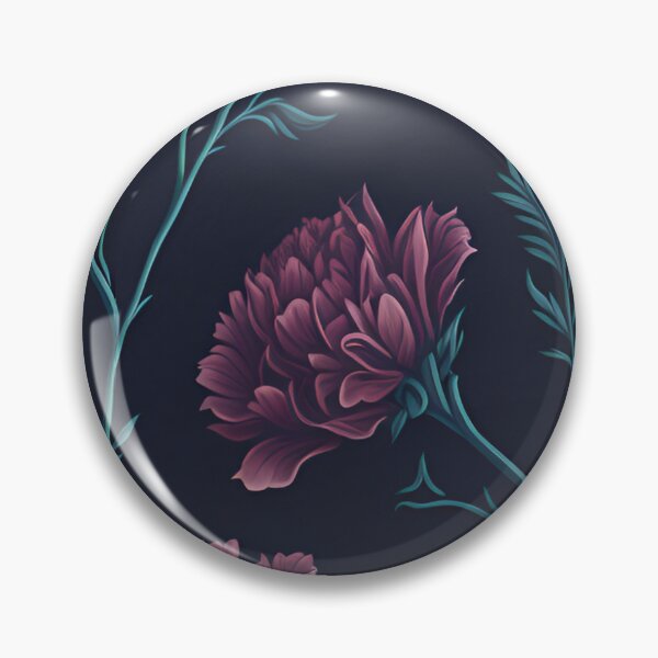 Item preview, Red Color Carnation Pattern designed and sold by DesignCentrum.