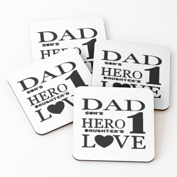 Item preview, Dad son_s a first hero a daughter_s first love designed and sold by ToonsWor.