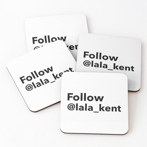 Item preview, Follow Lala Kent Black Text designed and sold by huckleberrybigg.