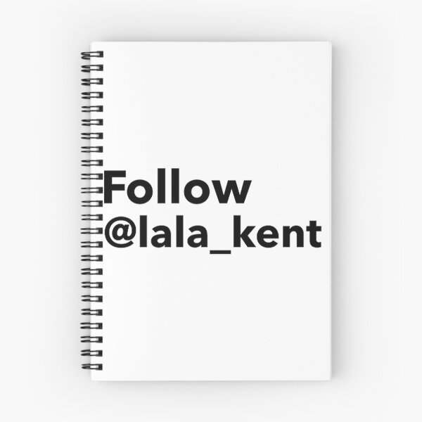 Item preview, Follow Lala Kent Black Text designed and sold by huckleberrybigg.