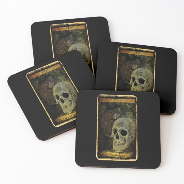 Item preview, The Death Card designed and sold by gothbishwares.