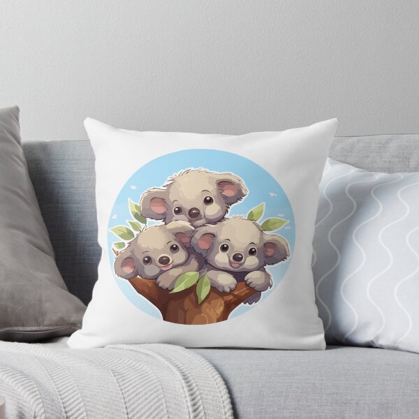 Item preview, Triple ternura: la alegría de los hermanos bebé koala designed and sold by SynthPrint.