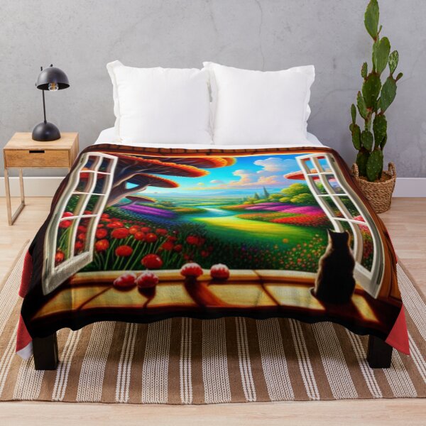 Item preview, Wonderland Outside My Window designed and sold by DreamOfMorpheus.