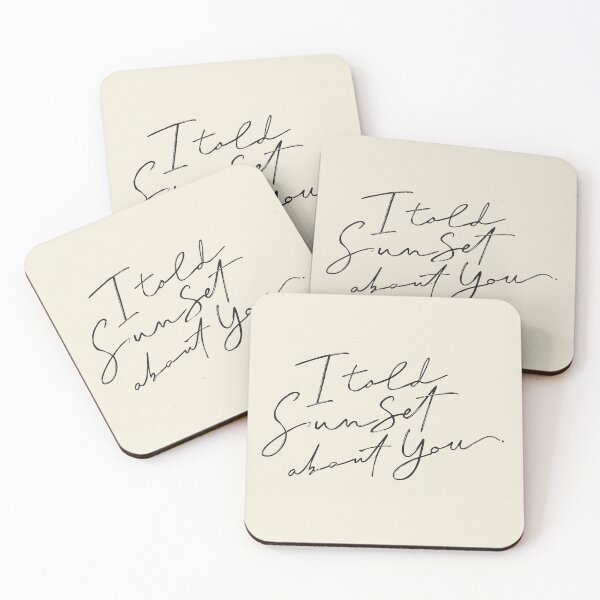 Item preview, I Told Sunset About You designed and sold by marina ralston.