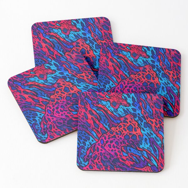 Item preview, Fur look purple blue red designed and sold by Tim-Ries.
