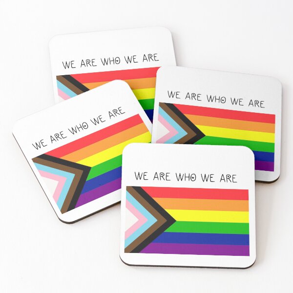 Item preview, We Are Who We Are #Pride designed and sold by MerikuroCreates.