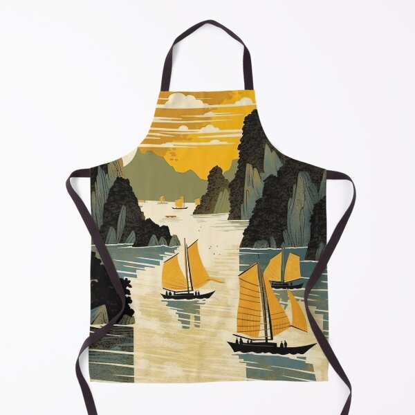 Item preview, Sunset in Ha Long Bay designed and sold by Pedra Panda.
