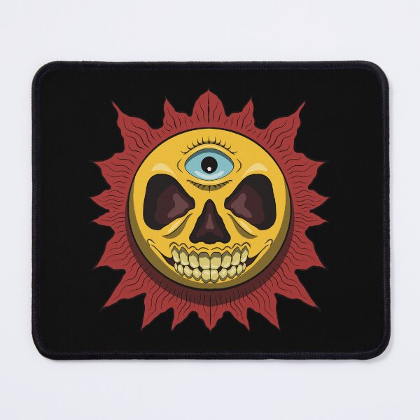 Item preview, Burning Sun Skull. designed and sold by WatidStudio.