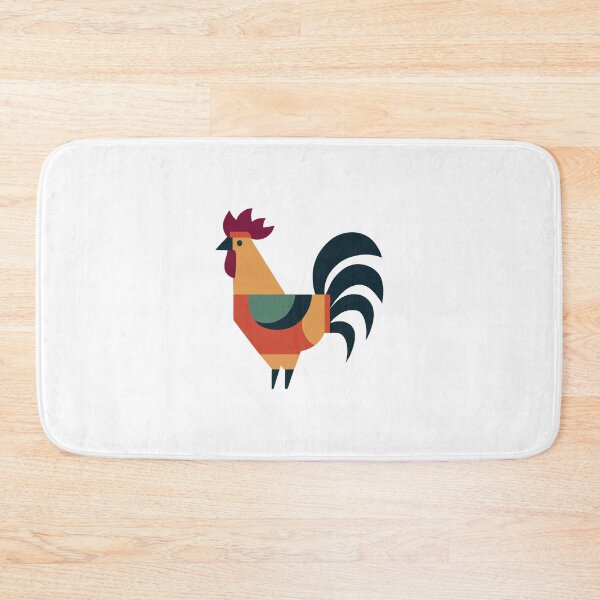 Item preview, Awesome Mid Century Modern Colorful Rooster Cockerel designed and sold by SorryFrog.