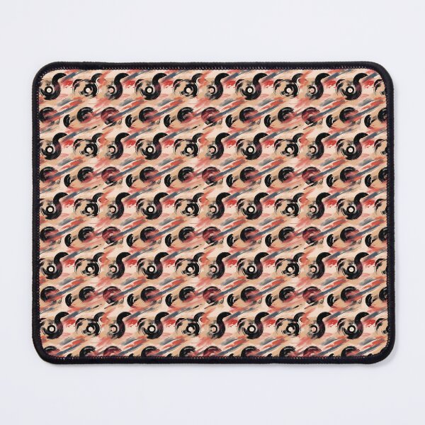 Item preview, Retro Watercolor Vinyl Record Pattern | Unique Vintage Music Decor Art designed and sold by Retro-ArtDeco.