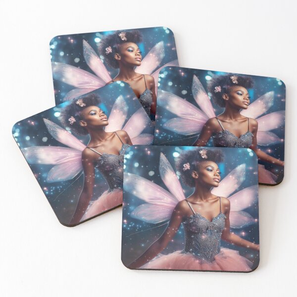 Item preview,  Dreamy colors |  Black-skinned butterfly woman designed and sold by Cris888.