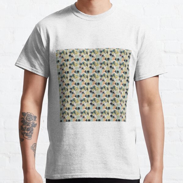 Vintage Style Watercolor Vinyl Record Design | Retro Music Art Classic T-Shirt
