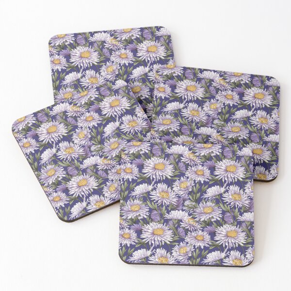 Item preview, Purple floral pattern  designed and sold by florallover444.