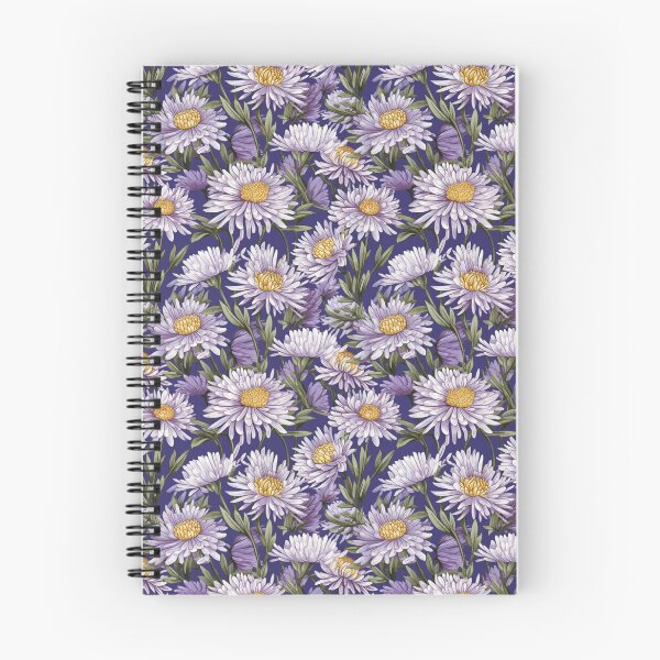Item preview, Purple floral pattern  designed and sold by florallover444.