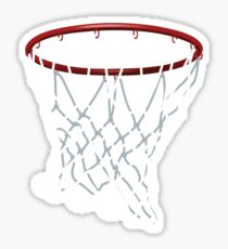 Basketball Hoop Net Sticker