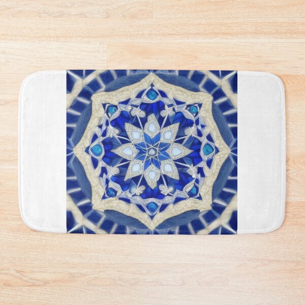 Artikelvorschau, Blaues Saphir-Mandala entworfen und verkauft von WiseCity.